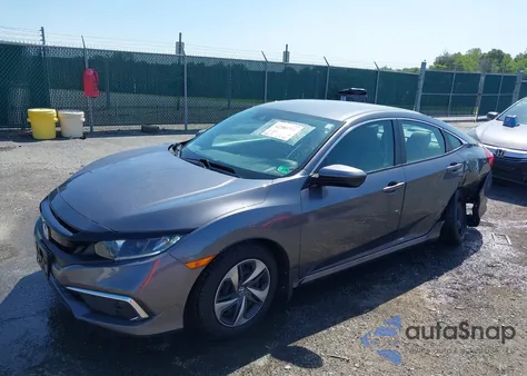 2019 Honda Civic Lx из США, поврежденный, VIN 2HGFC2F64KH595797